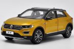 Golden / White / Orange 1:18 Diecast 2018 VW T-ROC Model