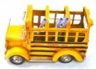 Yellow Medium Scale Handmade U.S. School Bus Model