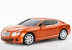 Black /White /Orange 1:24 Full Function R/C Bentley Continental