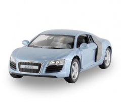 Kids 1:36 Scale Blue / Silver / Red / Black Diecast Audi R8 Toy