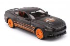 Black-Orange 1:24 Scale Diecast 2015 Ford Mustang GT Model