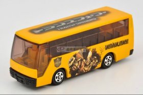 1:145 Mini Scale Yellow Diecast TOMY Transformers City Bus