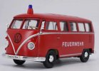 1:24 Scale Red Welly Diecast VW T1 Bus Model