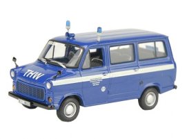Blue 1:43 Scale Minichamps Diecast 1971 Van Bus Model