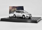 1:43 Scale Silver Diecast Nissan Tiida Model