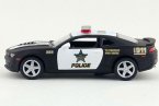 Black / Silver Kids 1:38 Police Diecast Chevrolet Camaro Toy
