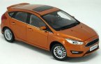 1:18 Scale White / Orange 2016 Diecast Ford New Focus Model