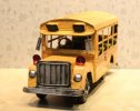 Yellow England Style School Bus Model