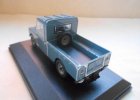 Blue 1:43 Scale OXFORD Die-Cast Land Rover Pickup Truck Model