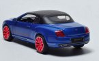 1:24 Scale Blue / White Diecast Bentley Continental ISR Model