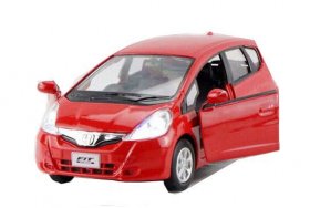 Red / Blue / Green / Yellow Kids 1:36 Diecast Honda Fit Toy