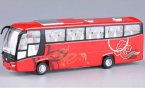 Yellow/ White /Red /Blue Deluxe BeiJing to HongKong Tour Bus Toy