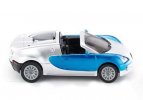 Kids Blue-Silver SIKU 1353 Diecast Bugatti Veyron Toy
