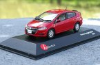 Blue / Red 1:43 J-Collection Diecast 2010 Honda Insight Model