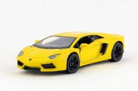 Yellow / Red / White / Gray Kids Diecast Lamborghini Aventador
