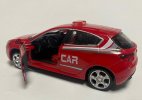1:32 Scale Red Diecast Alfa Romeo Giulietta Safety Car Toy