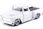 1:32 White / Black Kids Diecast 1955 Chevrolet Pickup Truck Toy