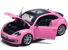 Blue /Red /Yellow /White /Pink 1:24 Diecast VW New Beetle Model