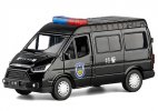 Kids 1:32 Scale White / Black Diecast 2018 JMC Police Van Toy