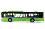 Green 1:43 Scale Die-cast YuTong ZK6125BEVG7 E12 Bus Model