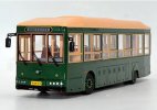 1:43 Scale Red / Green Diecast Yinlong Beijing City Bus Model