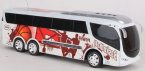 1:48 Scale Red / Blue / Green Sport Theme R/C Bus Toy