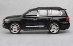 Kids 1:24 Scale Black / White Diecast Lexus LX570 Toy