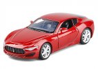 Kids 1:36 Scale White /Red /Silver Diecast Maserati Alfieri Toy