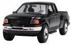 Black / White 1:24 Welly Die-Cast 1999 Ford F-150 Pickup Model
