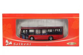 Red 1:76 Scale CMNL Diecast Britain E200 Single-Decker Bus Model