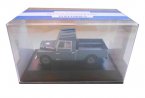 Blue 1:43 Scale OXFORD Die-Cast Land Rover Pickup Truck Model