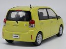 1:30 Yellow / Brown / Black / Silver Diecast Toyota Spade Model