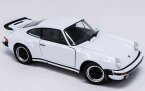 Red / White Welly 1:24 1974 Diecast Porsche 911 Turbo Model