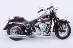 Black 1:18 Maisto Diecast Harley-Davidson Motorcycle Model