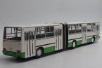 Yellow / White 1:43 Scale Die-Cast Ikarus 280 Articulated Bus