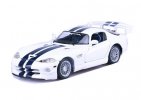 1:18 Scale White MaiSto Diecast Dodge Viper GT2 Model