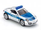 Kids Police Silver-Blue SIKU 1416 Diecast Porsche Car Toy