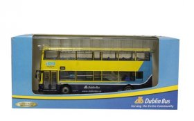 1:76 Scale Yellow CMNL Brand Dublin Double Decker Bus Model