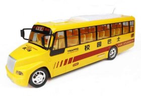 Yellow Kids Full Functions R/C School Bus Toy