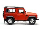 1:24 Red / White / Black / Silver Land Rover Defender Model