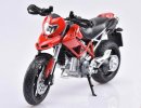 1:12 Red / White / Black Diecast Ducati Hypermotard 2010 Model