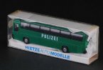 Green 1:87 Scale Rietze Police Theme Mercedes-Benz Bus Model
