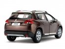 Red / White / Brown 1:18 Scale Diecast Peugeot 2008 SUV Model