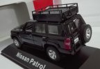 Black / Red 1:43 Baggage Carrier Diecast Nissan Patrol Model