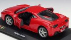 1:32 Scale Red Bburago Diecast Ferrari 458 Italia Model