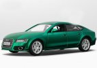 Kids 1:24 Scale Green Diecast Audi A7 Sportback Toy