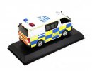TINY 1:43 Scale Hong Kong Traffic Police Diecast Toyota HIACE