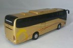 Silver / Golden 1:43 Scale Diecast Sunlong Coach Bus Model