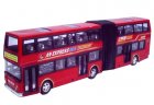 Large Scale Red Articulated Design Double Decker Bus Toy