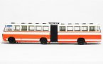 Orange 1:76 Scale NO. 57 ShangHai SK661F Die-Cast Bus Model